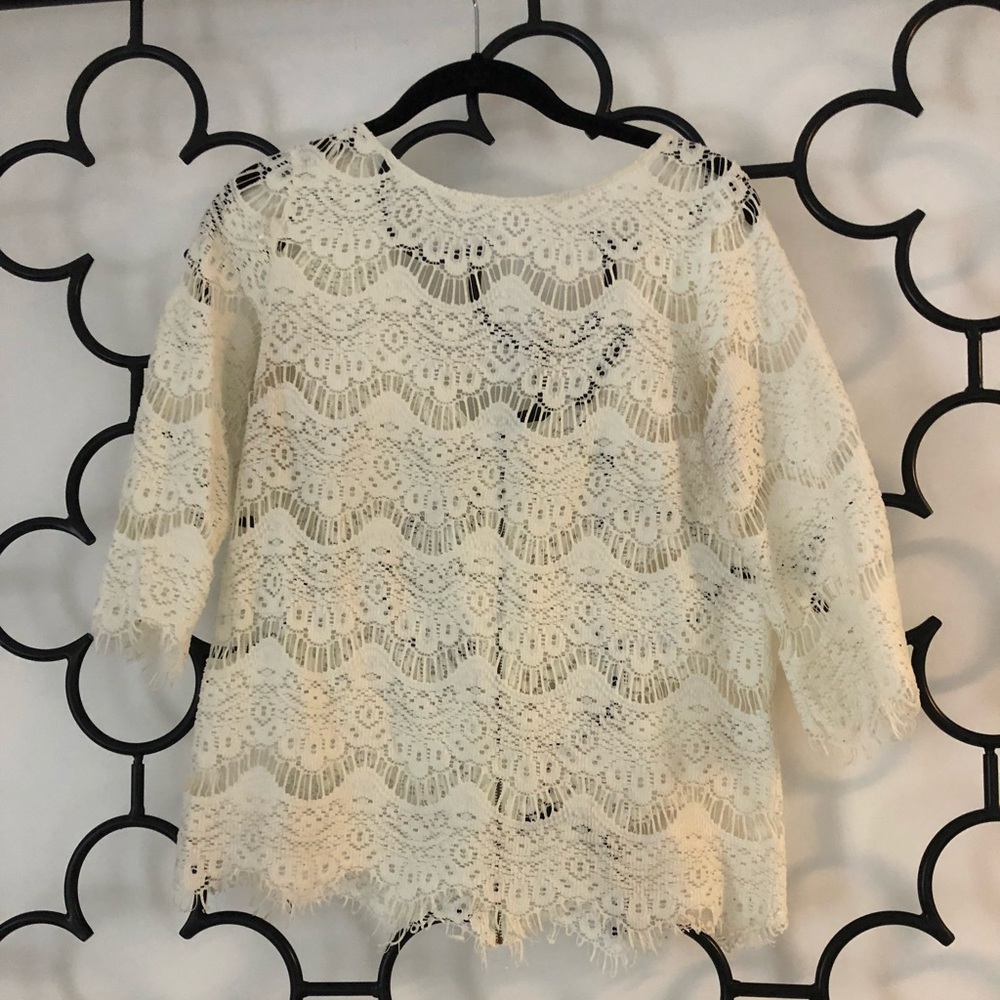 Zara Lace Blouse